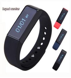 New Arrival iwown i5 Plus Smart Watch IP65 BT40 091 inch OLED TPU Band Multifuction Intelligent Bracelet for IOS Android smart4590072