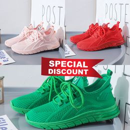 designer shoes Womens shoes Bright leather mesh table zan comfortable breathable outdoor running sneakers travel hiking GAI 35-41