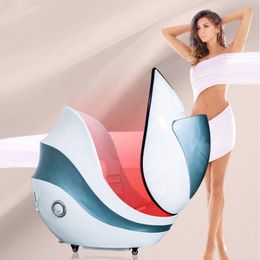 Collagen Production Ozone Sauna Spa Cabin Dispel Fatigue Body Slimming Shaping Far Infrared Sauna Detox Capsule Commercial Fumigation Fogging Beauty Machine