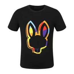 Psychos Bunnys Rabbits Summer Casual Womens Skeleton Rabbit 2024 New Design Multi Style men Fashion Designer tshirt Couple Short Sleeve Size M-3XL 3CXD