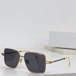 New fashion design square sunglasses 50149U metal frame cut lenses simple and popular style versatile outdoor UV400 protection glasses