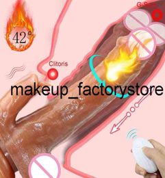 Massage automatic remote control telescopic rotation realistic dildo penis vibrator adult sex toys for woman big vagina female mas8558454