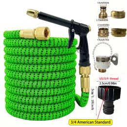 Reels Garden Hose Water Expandable Watering Hose High Pressure Car Wash Expandable Garden Magic Hose Pipe