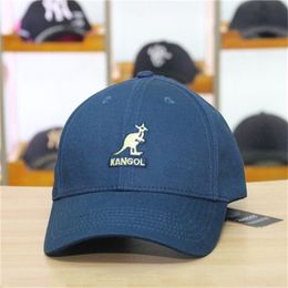 Four seasons tide brand kangol baseball caps sun protection caps hats for men and women casual fashion can be matched by couples Q246g