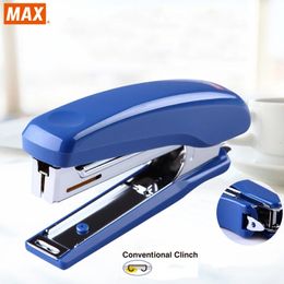 1pc Japan MAX HD10D Stapler Can Hold 2 Rows of Staples Laborsaving and Compact Office School Supplies 240314