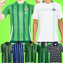 2024 Northern Ireland Soccer Jerseys Men Set Kids Kit Uniform 2023 DIVAS CHARLES EVANS 23 24 25 Football Shirt CHARLES BALLARD BEST BROWN 1979 1988 1990 1992 1994 R 845