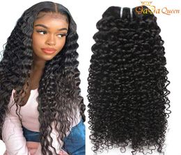 Indian Curly Virgin Hair 100 Raw Indian Kinky Curly Human Hair Bundles3905580