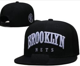 American Basketball "Nets" Snapback Hats 32 Teams Luxury Designer Finals Champions Locker Room Casquette Sports Hat Strapback Snap Back Adjustable Cap a