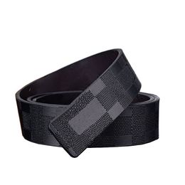 2023 Double sideds mens belt for man women with alloy V buckle ceinture high quality Genuine Leather belts Waistband299s
