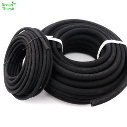 Reels 5m 4/8,12/16mm Perforated Water Pipe Rubber PE Black Hose Buried Underground Irregular Microporous Water Garden Irrigation Hose