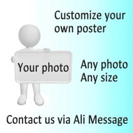 Calligraphy Custom Painting Customise Photos Wall Art Decor Painting Poster Prints Canvas