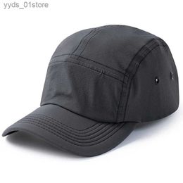 Ball Caps 2024 Male Riding Summer Soft and Thin Sun Hat Men Big Size Baseball C 55-59cm 60-65cm L240314