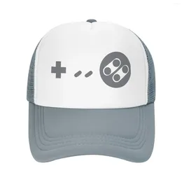 Ball Caps Controller Personalized Mesh Cap Men'S Sorority Hat Novelty Gift Control Digital Roller Design Mashup Troll