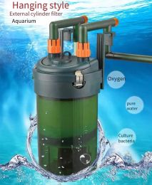 Accessories Fish tank external filter hanging filter bucket threeinone filter pumping oxygen pump aquarium accessories 220V240V 50Hz 12W