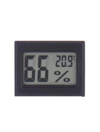 Temperature Instruments 2021 Wireless Lcd Digital Indoor Thermometer Hygrometer Mini Temperature Humidity Metre Black White Drop D6108293