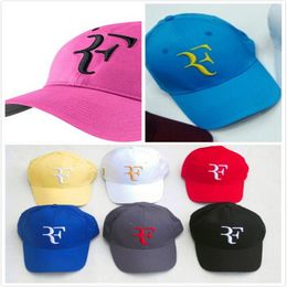 Tennis Caps female and male Men Summer Tennis Cool Mesh Caps Roger Federer RF Tennis Fans Caps Cool Summer290g