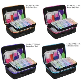 Stitch SDOYUNO 30/60/120 Grids Diamond Painting Tools Kits Diamond Paint Accessories Container Storage Bag Grids Box Pen Handbag