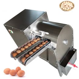 Stainless Steel Brush Washing Egg Machine Cleaning Dirty Duck Eggs Machine Poultry Egg Washer Cleaner