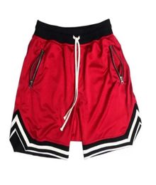 Fitness shorts men039s mesh solid Colour stripe design fast dry Breathable fashion leisure spring summer autumn muscle sports ru2830885