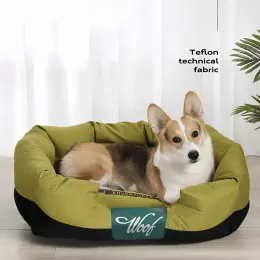 Mats Taffeta Soft DoubleSide Pet Cat Dog Bed Cushion House Sofa Kennel Soft Dog Cat Warm Bed Pet Blanket Accessories Medium Kennel