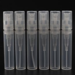 Wholesale 3ml Plastic Perfume Vial Empty Perfume Sample Bottles Atomizer Spray Bottle For Sale 4000Pieces/Lot