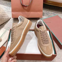 Luxury Designer Athletic Trainer Sport Sneakers round Toe genuine leather High Edition Casual women men shoes factory footwear