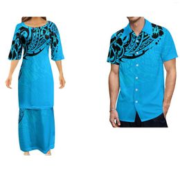 Party Dresses Women's Dress Double-Layer Hemline Summer Elegant Long Skirt Daily Casual Cool Breathable Custom Polynesian