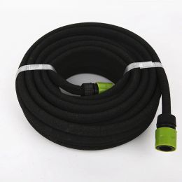 Reels 7.5/15m Porous Soaker Hose Micro Drip Irrigation 4/9mm Leaking Tube Antiaging Permeable Pipe Garden Irrigation Watering Hose