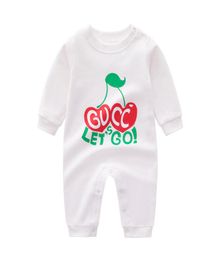 Fashion Newborn Toddler Infant Baby Boys Romper Long Sleeve Jumpsuit Playsuit Little Girls Outfits Designer Clothes1402433