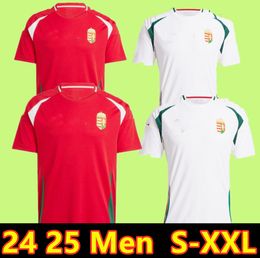 24 25 Hungary Soccer Jerseys national team maillots de football 2024 SZOBOSZLAI T shirt SZALLAI SZALAI FERENCZI GAZDAG VINICIUS ORBAN PRISKIN football shirt11