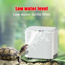 Accessories 1.5cm Low Water Level Filter Turtle Tank Aquarium Accessories Silent Filter Filtro Aquario 2W