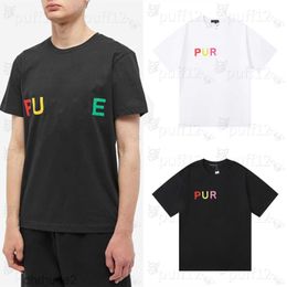 New Spring/Summer Purple brand short sleeve fashion casual designer Mens and Womens T-shirt Skateboard oversized luxury brand mens T-shirt American size XXX4