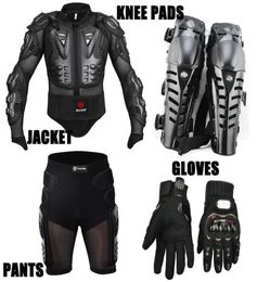 Sport Racing Skiing Drop Resistance Racing Motorcycle Full Body Armor Jackets Racing Shorts Knee Pads Gloves3288224