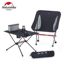 Furnishings Naturehike Ultralight Compact Foldable Yl05/ft07 Beach Picnic Camping Table Chair Set Fishing Chair Nh18y050z Nh19z027z