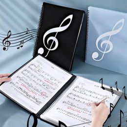 A4 Sheet Music File Folder Antireflection Leaflet Can Modify Notes Piano Score Filing Products 240314