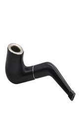 60mm Super Mini Small Smoking Pipe Creative Philtre Cigarette Hand Holder Portable Material Plastic Metal ZWL2099333127