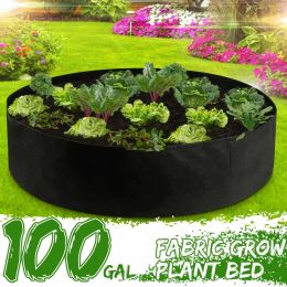 Bags 100 Gallon Round Garden Grow Bag garden jardin jardim jardinage Raised Plant Bed Garden Flower Planter Elevated Vegetable Box