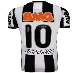 Retro 2013 Ronaldinho Short Sleeve Classic Men Shirts Vintage Jerseys X12146521404