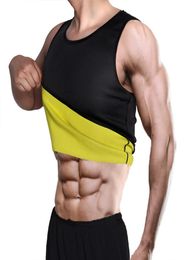 Shaper Nature Latex Ultra Sweat Neoprene Shirt Gym Vest Shapewear Men Sauna Sweat Body Shaper Waist Cincher Tummy Trainer Musc2222969