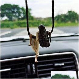 Interior Decorations Car Decoration Accessories Sadako Pendant Hanging Female Ghost Rear View Mirror Ornamentinterior Drop Delivery Au Otieu