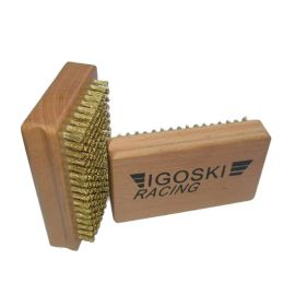 Poles Igoski Ski and Snowboard Waxing Brass Brush