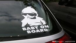 Baby on Board Car Safty Sticker Decal Waterproof Night Reflective Wall Stickers car covers8615920