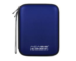 Acasis 25 inch Portable External Hard Drive Protection Bag EVA Waterproof Dual Buffer Layer HDD Protector Case4026177