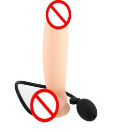 Anal Toys Sex Large Inflatable Dildo Realistic Super Big Size Penis Cock For Women Product Adult Machine1695649