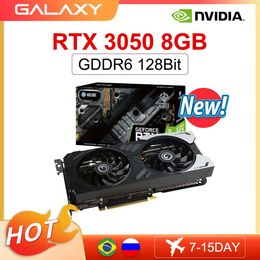 GALAXY New Graphic Card GDDR6 RTX 3050 8GB Gaming NVIDIA 8Pin 128 Bit 8nm RGB rtx3050 Video Card placa de vdeo Accessories