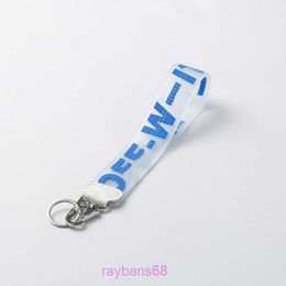 of Key Chain Offs White Luxury Rings Keychains Clear Rubber Jelly Letter Print Keys Ring Fashion Men Women Canvas Keychain Camera Pendant Beltq9vjjk1kjf