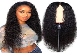10A Brazilian Deep Straight Human Hair Wigs Kinky Curly 44 Lace Front Wig Body Wave For Black Women5604550