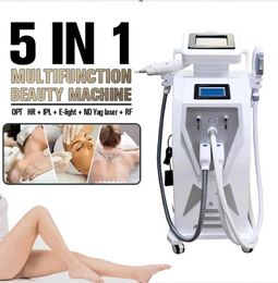 Directly result 5 IN 1 IPL laser painless elight hair removal OPT E light skin rejuvenation IPL RF Nd Yag laser hair removal pigment wrinkle removal beauty machine