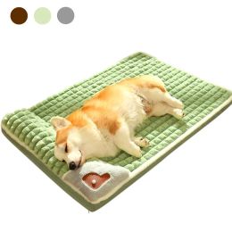 Pens Winter Warm Dog Mat Super Soft Thicken Pet Dog Cat Sleeping Sofa Bed Removable Washable Small Medium Large Dogs Sofa Cushion