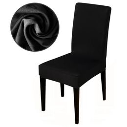 28 Colours to choose from universal size chair cover affordable large elastic seat protector box style chair cover suitable for hotel rooms 240314